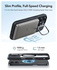 ESR Classic Hybrid MagSafe iPhone 17 Hoesje Stand Back Cover Transparant Zwart afbeelding 6