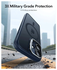 ESR Classic Hybrid MagSafe iPhone 17 Hoesje Stand Back Cover Blauw afbeelding 3