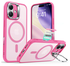 ESR Classic Hybrid MagSafe iPhone 17 Hoesje Stand Back Cover Roze