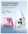ESR Classic Hybrid MagSafe iPhone 17 Pro Hoesje Stand Roze afbeelding 2