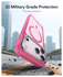 ESR Classic Hybrid MagSafe iPhone 17 Pro Hoesje Stand Roze afbeelding 4