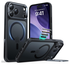 ESR Classic Hybrid MagSafe iPhone 17 Pro Max Hoesje Stand Frosted Zwart afbeelding 1