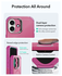 ESR Cyber Tough iPhone 17 Hoesje Stand MagSafe Back Cover Roze afbeelding 3