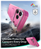 ESR Cyber Tough iPhone 17 Pro Hoesje Stand MagSafe Back Cover Roze afbeelding 2