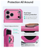 ESR Cyber Tough iPhone 17 Pro Hoesje Stand MagSafe Back Cover Roze afbeelding 3