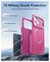 ESR Cyber Tough iPhone 17 Pro Hoesje Stand MagSafe Back Cover Roze afbeelding 4