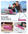 ESR Cyber Tough iPhone 17 Pro Hoesje Stand MagSafe Back Cover Roze afbeelding 5