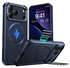 ESR Cyber Tough iPhone 17 Pro Max Hoesje Stand MagSafe Back Cover Blauw afbeelding 1