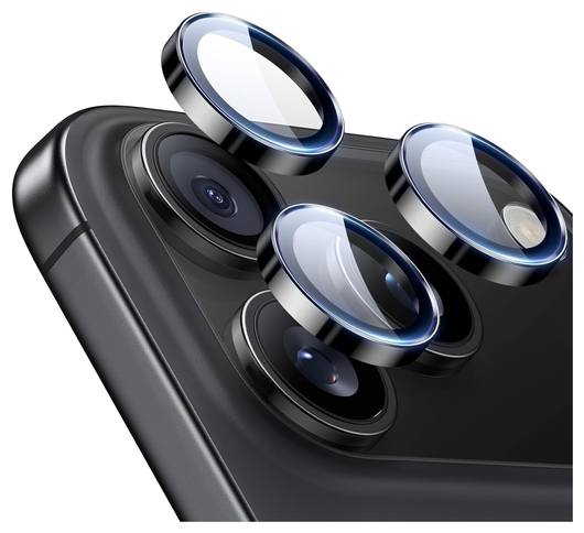 ESR Armorite iPhone 17 Pro (Max)/16 Pro (Max) Camera Lens Protector Zwart afbeelding 1