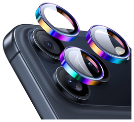 ESR Armorite iPhone 17 Pro (Max)/16 Pro (Max) Camera Lens Protector Chrome