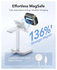 ESR Orbit Hybrid HaloLock Apple AirPods Pro 3 (2025) Hoesje MagSafe Titanium afbeelding 3