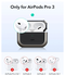 ESR Orbit Hybrid HaloLock Apple AirPods Pro 3 (2025) Hoesje MagSafe Titanium afbeelding 9