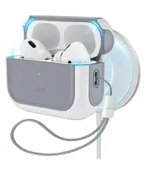 ESR Orbit Hybrid HaloLock Apple AirPods Pro 3 (2025) Hoesje MagSafe Wit afbeelding