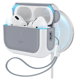 ESR Orbit Hybrid HaloLock Apple AirPods Pro 3 (2025) Hoesje MagSafe Wit