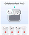 ESR Orbit Hybrid HaloLock Apple AirPods Pro 3 (2025) Hoesje MagSafe Wit afbeelding 9