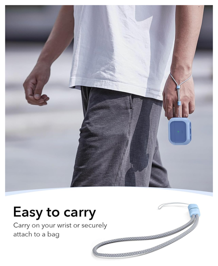 ESR Orbit Hybrid HaloLock Apple AirPods Pro 3 (2025) Hoesje MagSafe Blauw afbeelding 6