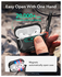 ESR Cyber FlickLock AirPods Pro 3 (2025) Hoesje MagSafe Magsafe Zwart afbeelding 4