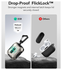 ESR Cyber FlickLock AirPods Pro 3 (2025) Hoesje MagSafe Titanium afbeelding 3