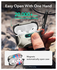 ESR Cyber FlickLock AirPods Pro 3 (2025) Hoesje MagSafe Titanium afbeelding 4