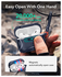 ESR Cyber FlickLock AirPods Pro 3 (2025) Hoesje MagSafe Blauw afbeelding 4