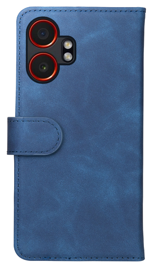 Rosso Element Samsung Galaxy Xcover 7 Pro Hoesje Book Case Wallet Blauw afbeelding 2
