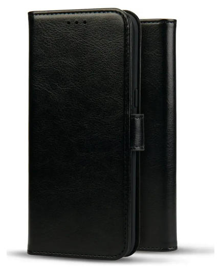 Rosso Element Samsung Galaxy A17 Hoesje Book Case Wallet Zwart afbeelding 9