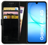 Rosso Element Samsung Galaxy A17 Hoesje Book Case Wallet Zwart afbeelding 1