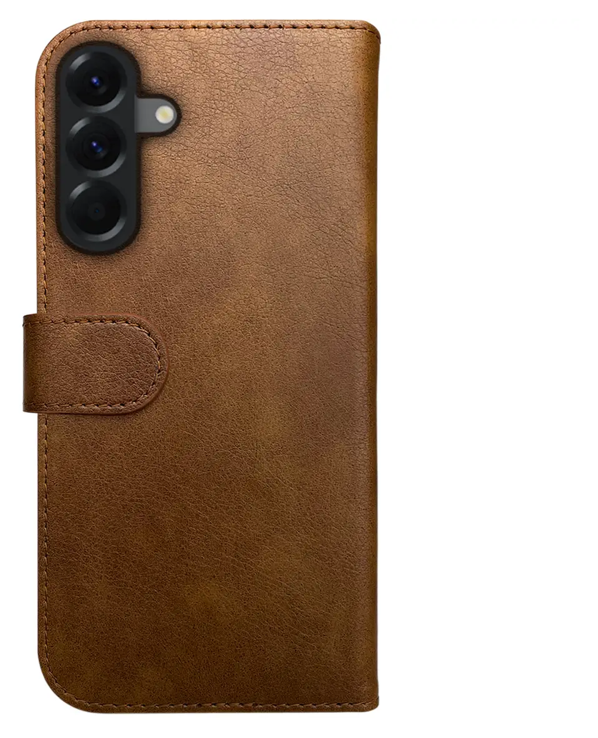 Rosso Element Samsung Galaxy A17 Hoesje Book Case Wallet Bruin afbeelding 2