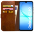 Rosso Element Samsung Galaxy A17 Hoesje Book Case Wallet Bruin