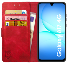 Rosso Element Samsung Galaxy A17 Hoesje Book Case Wallet Rood