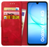 Rosso Element Samsung Galaxy A17 Hoesje Book Case Wallet Rood