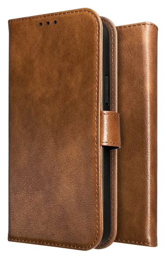 Rosso Element Samsung Galaxy A07 Hoesje Book Case Wallet Bruin afbeelding 1