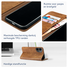 Rosso Element Honor 400 Hoesje Book Case Wallet Bruin afbeelding 3
