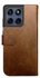 Rosso Element Motorola Edge 60 Pro Hoesje Book Case Wallet Bruin afbeelding 2