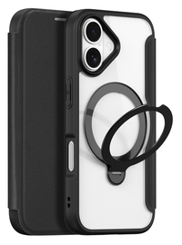 Dux Ducis Skin X Pro Apple iPhone 17 Hoesje MagSafe Book Case Zwart afbeelding