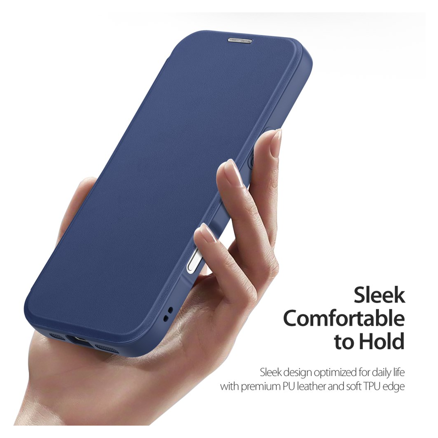 Dux Ducis Skin X Pro Apple iPhone 17 Hoesje MagSafe Book Case Blauw afbeelding 7
