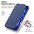 Dux Ducis Skin X Pro Apple iPhone 17 Hoesje MagSafe Book Case Blauw afbeelding 8