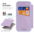 Dux Ducis Skin X Pro Apple iPhone 17 Hoesje MagSafe Book Case Paars afbeelding 8