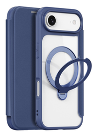Dux Ducis Skin X Pro iPhone Air Hoesje MagSafe RFID Book Case Blauw