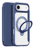 Dux Ducis Skin X Pro iPhone Air Hoesje MagSafe RFID Book Case Blauw