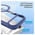 Dux Ducis Skin X Pro iPhone Air Hoesje MagSafe RFID Book Case Blauw afbeelding 10