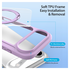 Dux Ducis Skin X Pro iPhone Air Hoesje MagSafe RFID Book Case Paars afbeelding 10