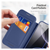 Dux Ducis Skin X Pro Apple iPhone 17 Pro Hoesje MagSafe RFID Book Case Blauw afbeelding 9