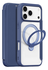 Dux Ducis Skin X Pro iPhone 17 Pro Max Hoesje MagSafe RFID Book Case Blauw