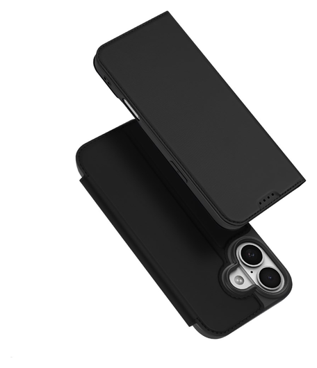 Dux Ducis Skin Pro Apple iPhone 17 Hoesje Portemonnee Book Case Zwart afbeelding 4