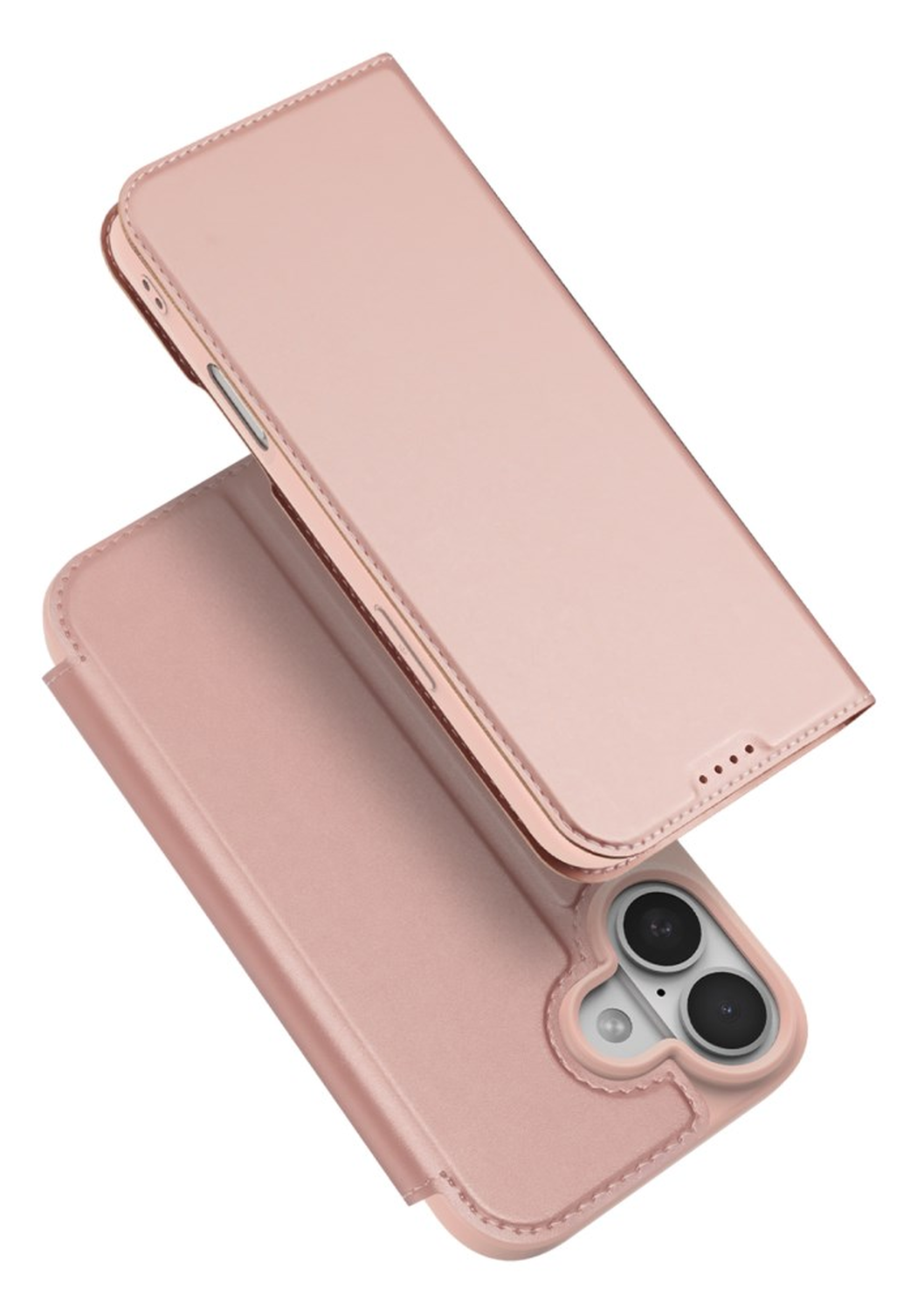 Dux Ducis Skin Pro Apple iPhone 17 Hoesje Portemonnee Book Case Roze afbeelding 4