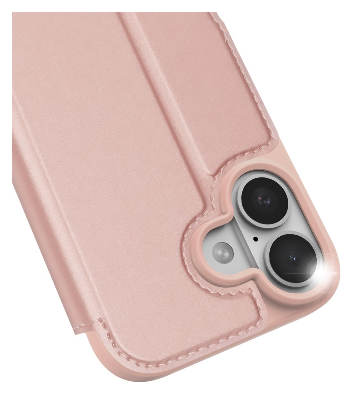 Dux Ducis Skin Pro Apple iPhone 17 Hoesje Portemonnee Book Case Roze afbeelding 5