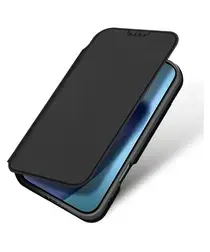 Dux Ducis Skin Pro Apple iPhone Air Hoesje Portemonnee Book Case Zwart afbeelding