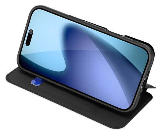 Dux Ducis Skin Pro Apple iPhone 17 Air Hoesje Portemonnee Book Case Zwart afbeelding 6