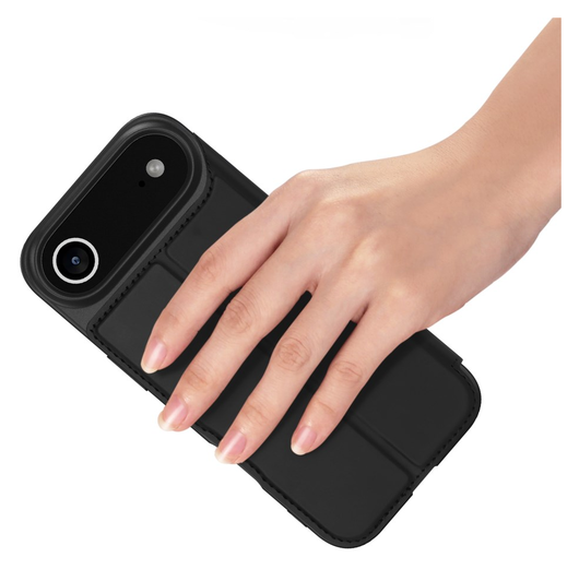 Dux Ducis Skin Pro Apple iPhone 17 Air Hoesje Portemonnee Book Case Zwart afbeelding 7